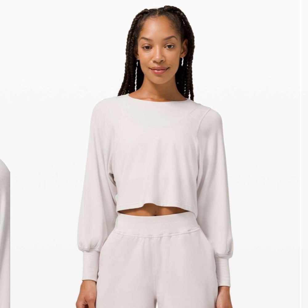 lululemon LA Relaxed Crop Puff Long Sleeve